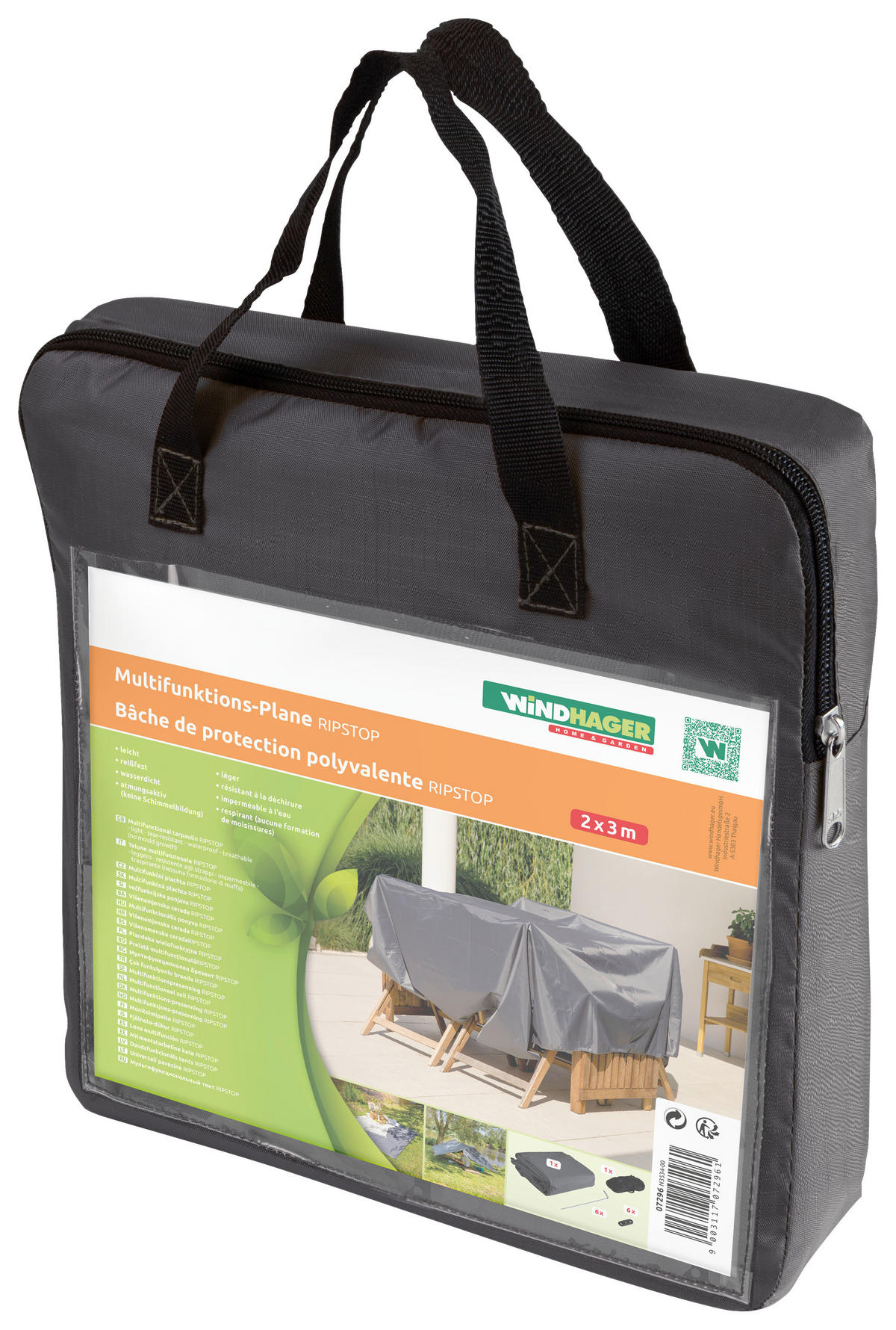 SCHUTZPLANE  - Anthrazit, Basics (200/300cm)