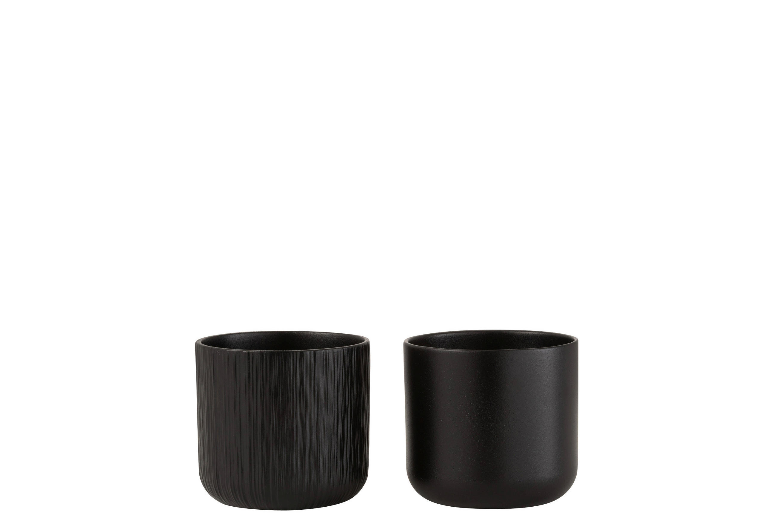 ÜBERTOPF - Schwarz, Basics, Keramik (13,5/13,5/12,5cm)