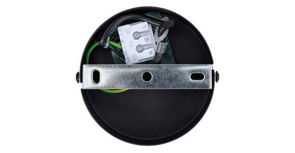 HÄNGELEUCHTE 55/120 cm  - Schwarz, Trend, Textil/Metall (55/120cm) - Novel