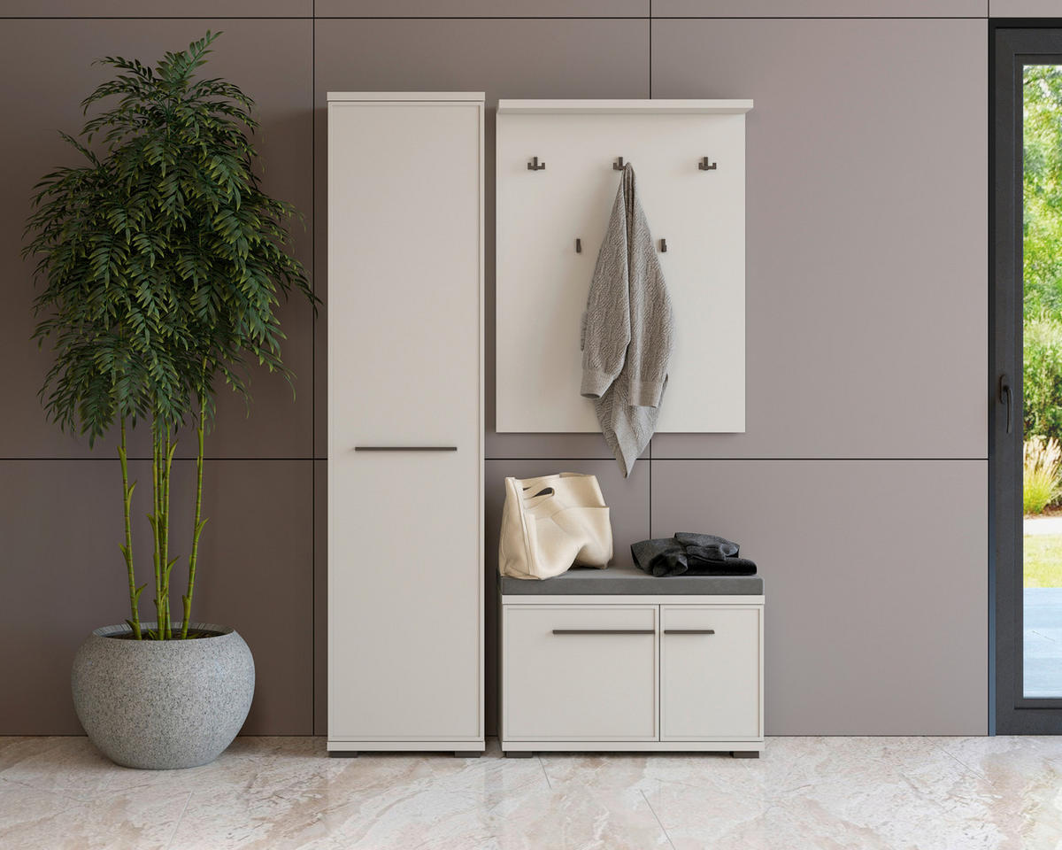 OMARA ZA ČEVLJE  - Moderno, umetna masa/leseni material (76/117/36cm) - Hom`in