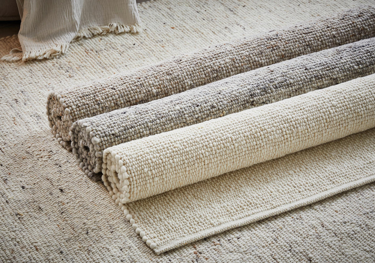 HANDWEBTEPPICH 200/250 cm Beige  - Beige, Basics, Textil (200/250cm) - Linea Natura