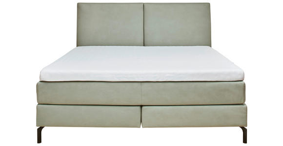 BOXSPRINGBETT 180/200 cm  in Mintgrün  - Mintgrün, KONVENTIONELL, Textil (180/200cm) - Dieter Knoll