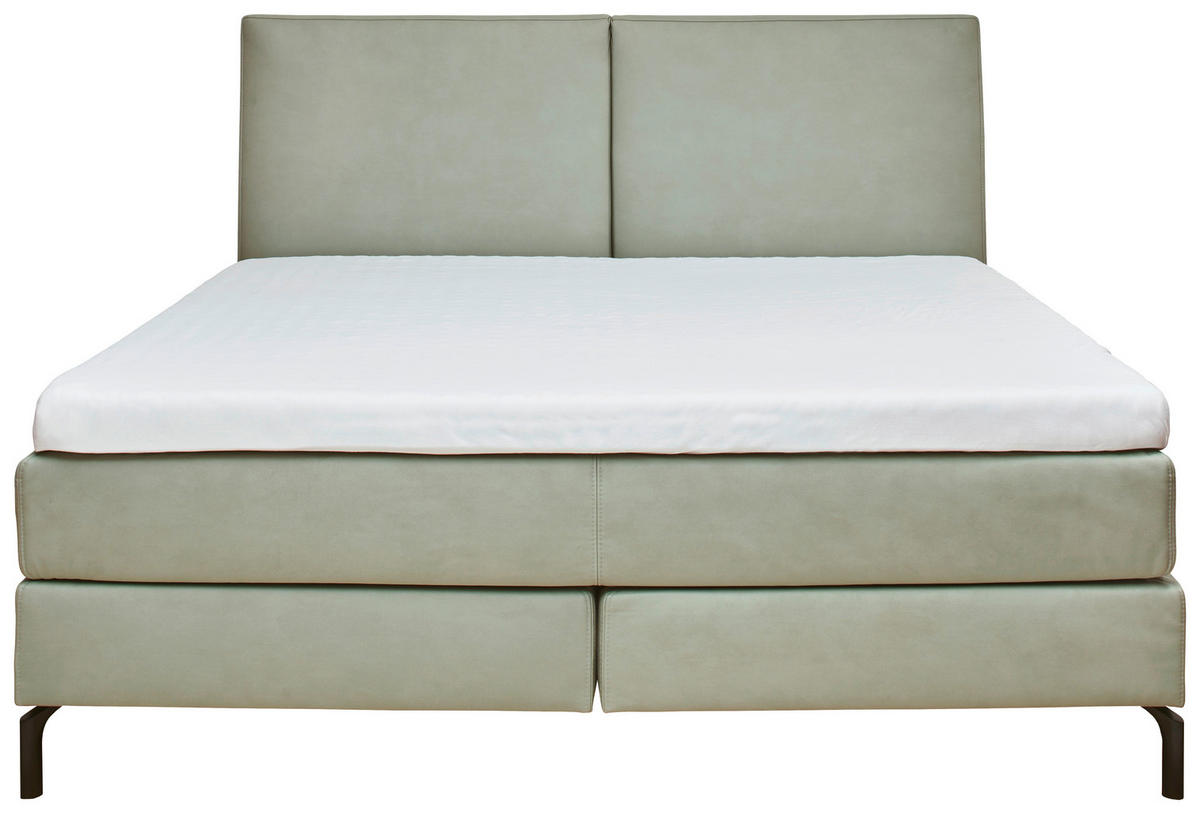BOXSPRINGBETT 180/200 cm  in Mintgrün  - Mintgrün, KONVENTIONELL, Textil (180/200cm) - Dieter Knoll