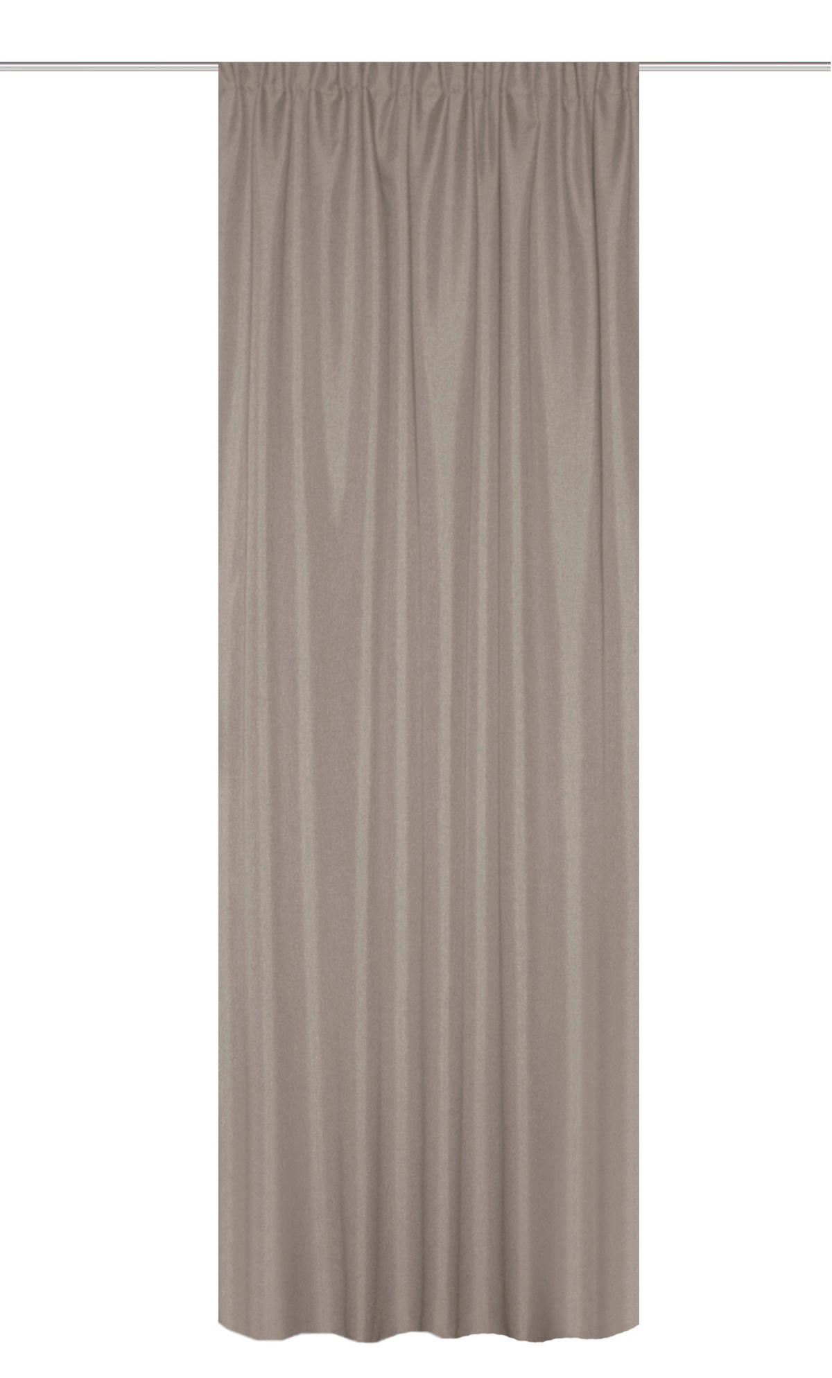 WÄRMESCHUTZVORHANG ESKIMO blickdicht 135/300 cm   - Naturfarben, Basics, Textil (135/300cm)