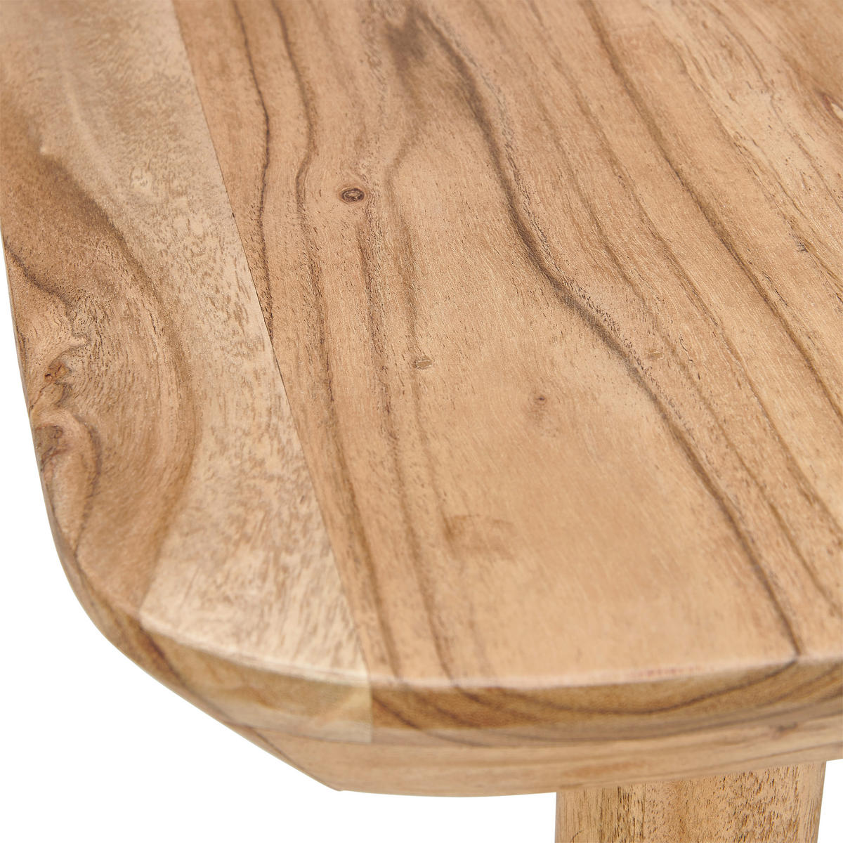 ESSTISCH Akazie Hartholz rechteckig Akaziefarben  - Akaziefarben, MODERN, Holz (175/76/90cm) - Livetastic
