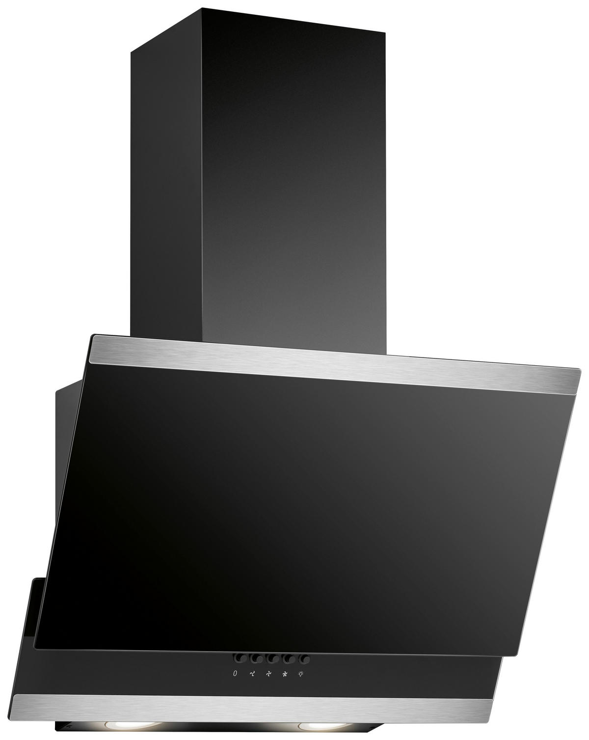 DUNSTABZUGSHAUBE DU 7610 G  - Schwarz, Basics, Glas/Kunststoff (59,5/40,8/30cm) - Bomann