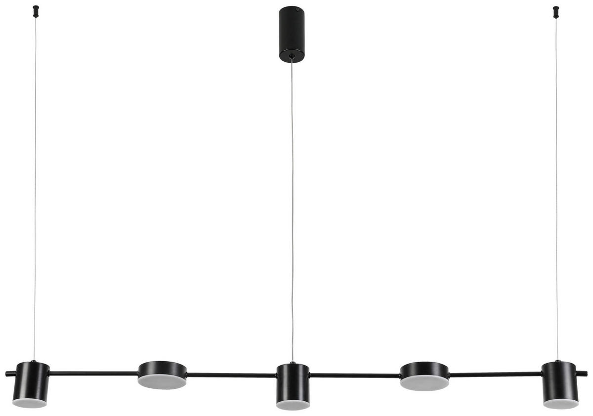 HÄNGELEUCHTE 117,6/9,8/100 cm  - Schwarz, Design, Kunststoff/Metall (117,6/9,8/100cm) - Collet's Monde