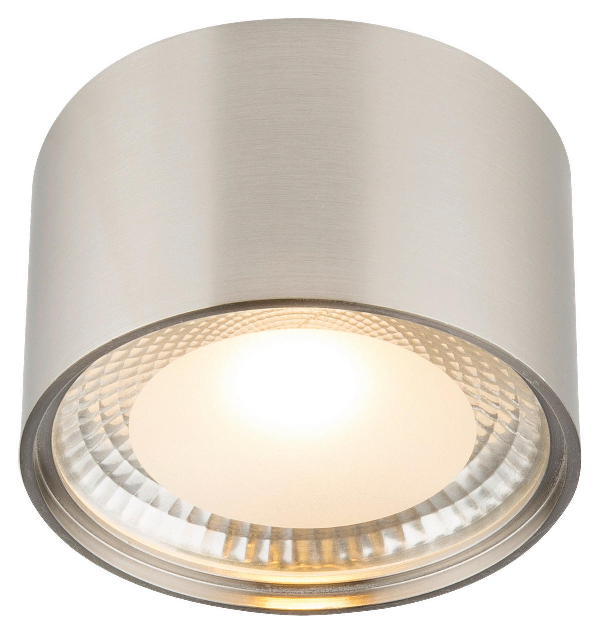 LED-DECKENLEUCHTE 11,3/8 cm   - Basics, Metall (11,3/8cm)