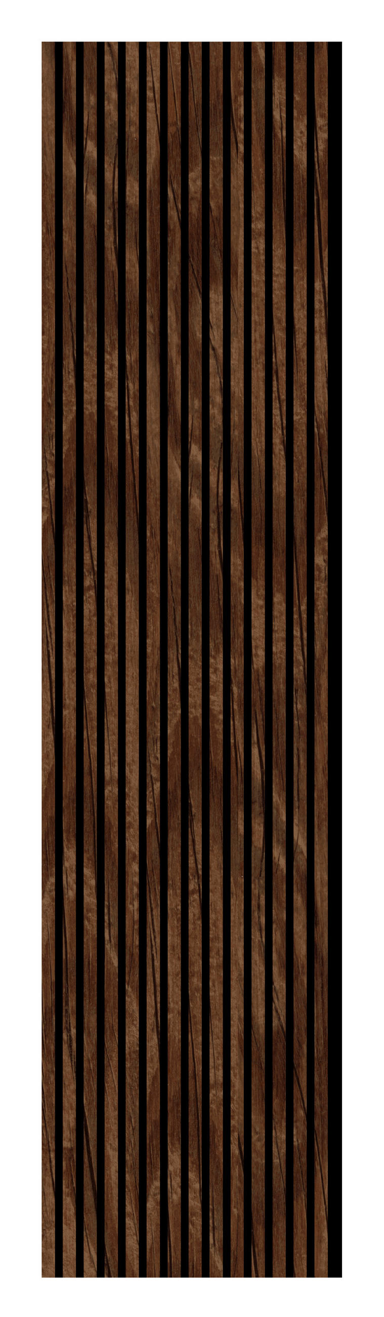 AKUSTIKPANEEL PVC Eiche foliert 57.25/1.9/240 cm  - Eichefarben, KONVENTIONELL, Holzwerkstoff/Textil (57.25/1.9/240cm)