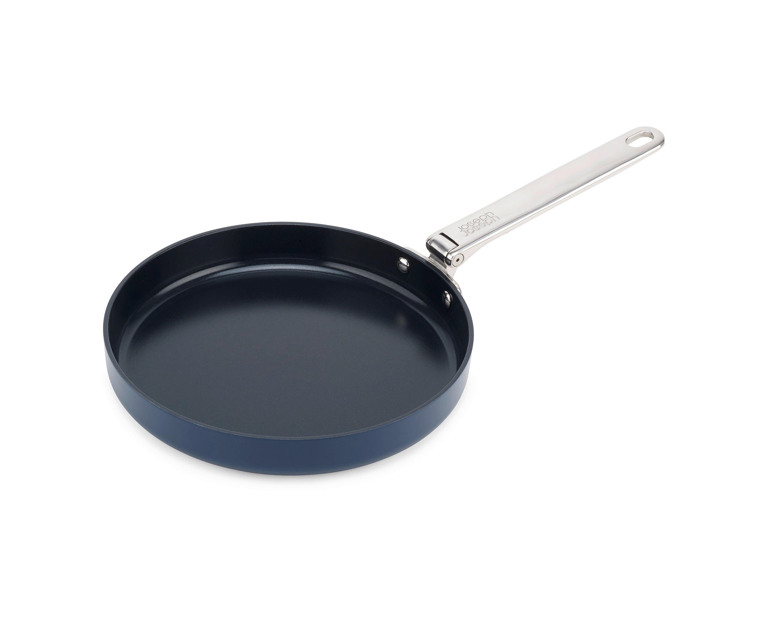BRATPFANNE Space Keramikbeschichtung  - Blau, Basics, Glas/Metall (24/9,06cm) - Joseph Joseph