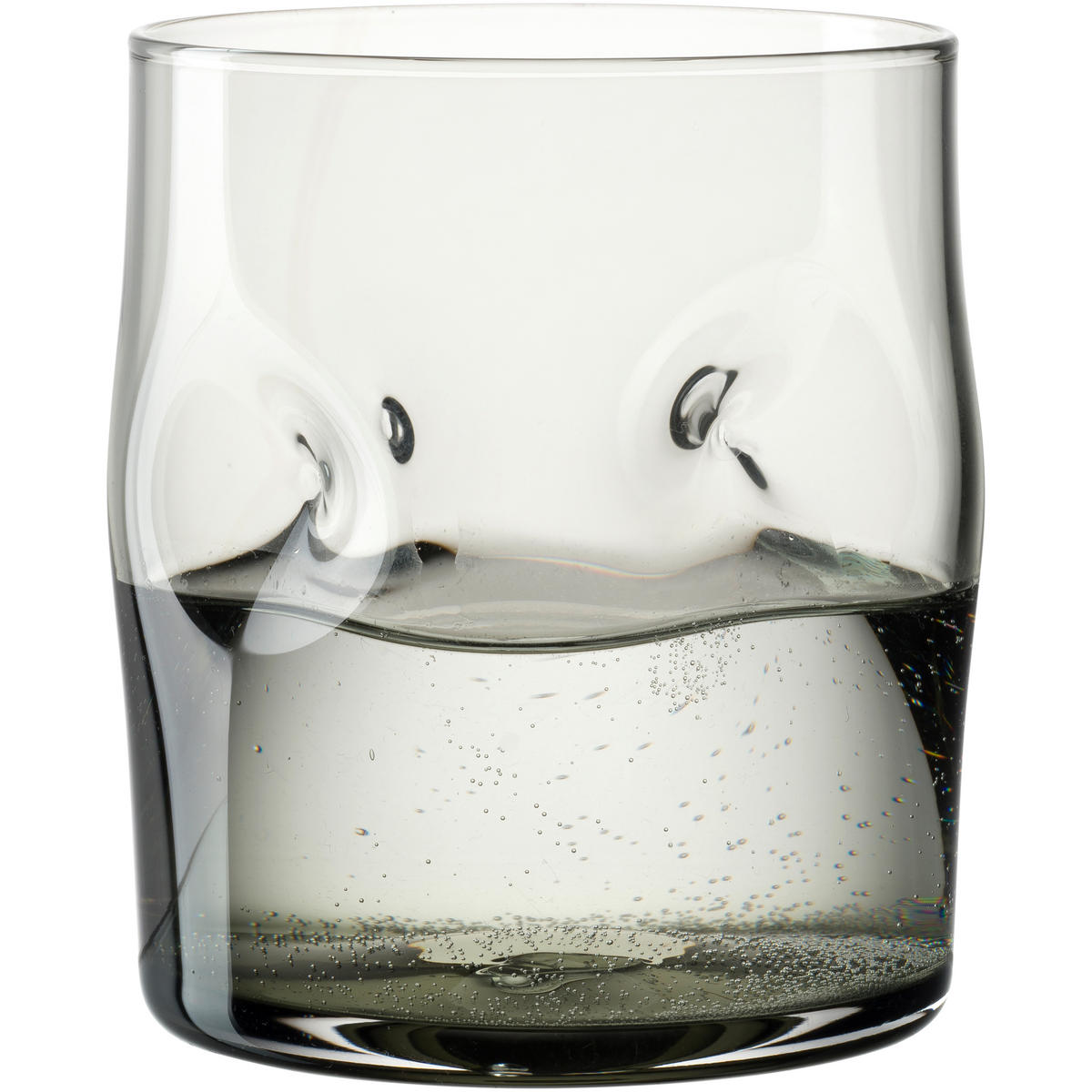 TRINKGLAS VESUVIO 300 ml  - Grau, Basics, Glas (7,5/9/7,5cm) - Leonardo