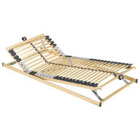 LATTENROST 120/200 cm Kopfteil, Fußteil, Mittelzone verstellbar, Buche  - Basics, Holz (120/200cm) - Boxxx
