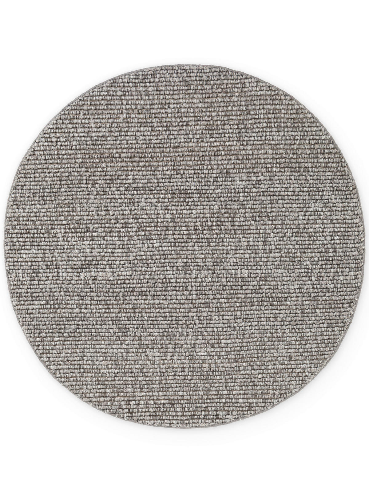 HANDWEBTEPPICH Wohnzimmer 160 cm Kollektion 1852 Wilma Multicolor, Hellgrau rund  - Multicolor/Hellgrau, Basics, Textil (160cm) - Villeroy & Boch