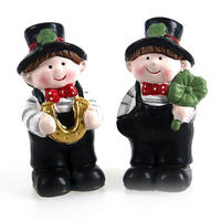 GLÜCKSBRINGER  - Creme/Schwarz, Basics, Keramik (4,5/3,5/8cm)