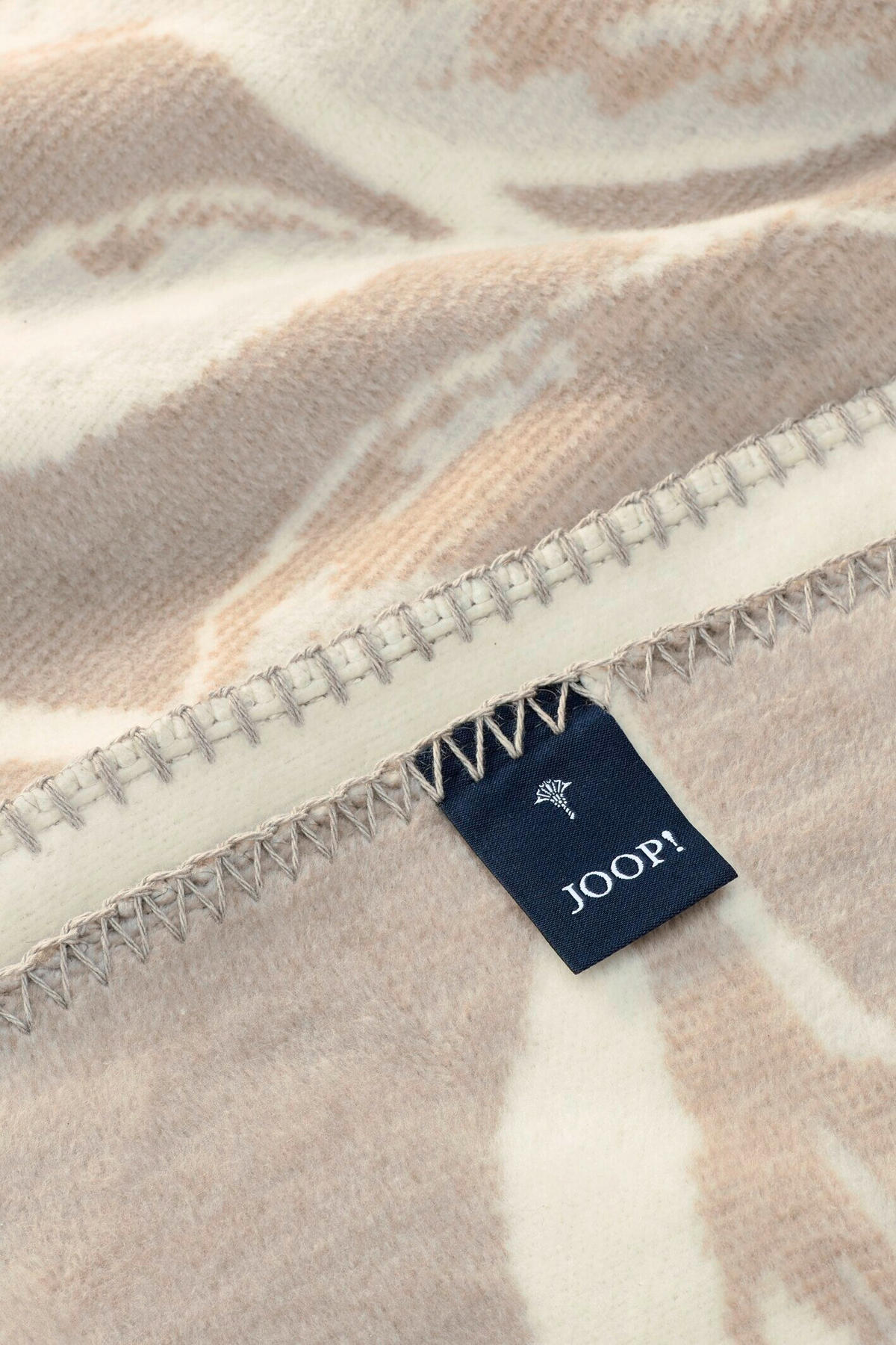 WOHNDECKE JOOP! FS 2026 150/200 cm  - Hellgrau/Weiß, Basics, Textil (150/200cm) - Joop!