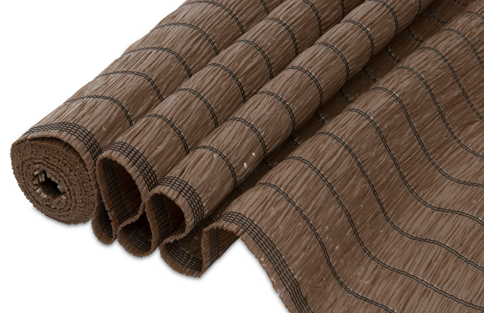 TIENIACA CLONA NA PLOT 90/300 cm  - hnedá, Basics, plast (90/300cm)