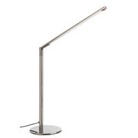 LED-TISCHLEUCHTE - Silberfarben, Basics, Metall (3/3/40cm) - Globo