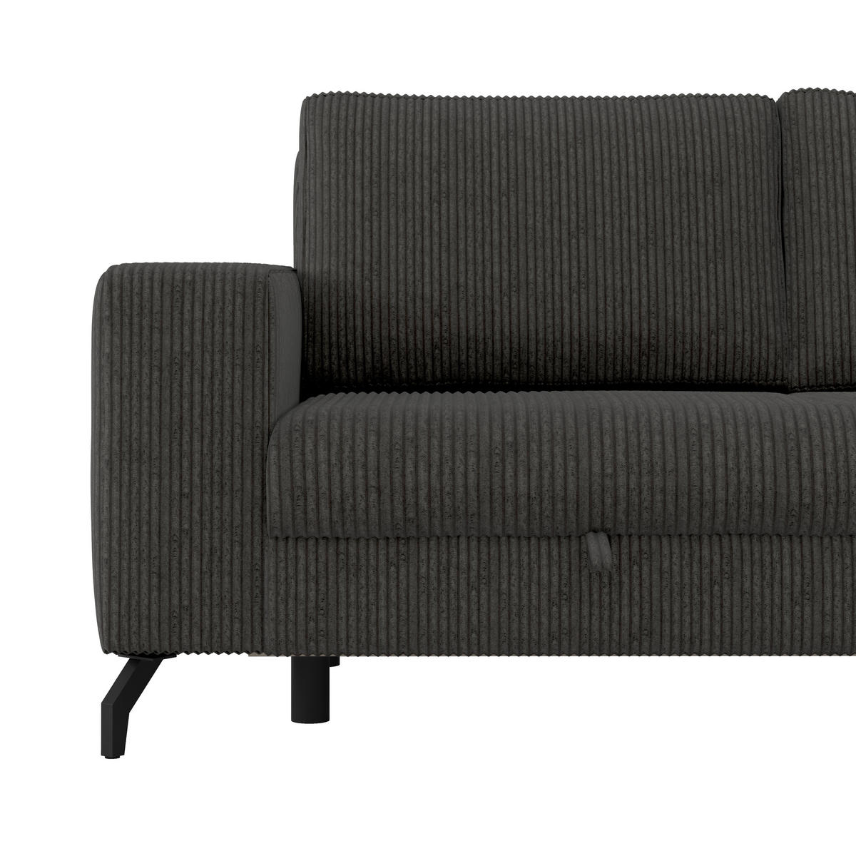 ECKSOFA Grau  - Grau, Trend, Textil (290/178cm) - P & B
