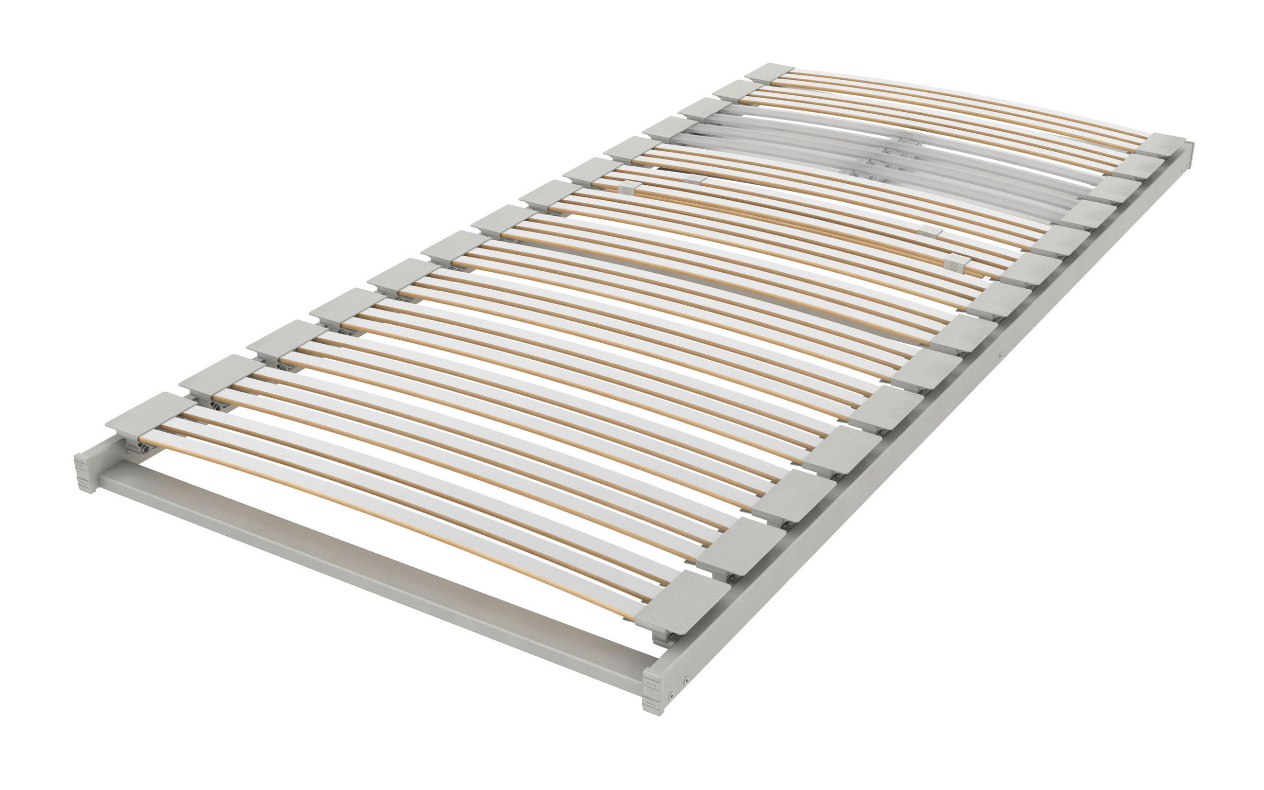 LATTENROST 90/200 cm Buche  - Birkefarben/Grauweiß, Basics, Holz (90/200cm) - Schlaraffia