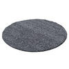 HOCHFLORTEPPICH 80 cm Life 1500 Grau  - Grau, KONVENTIONELL, Textil (80cm) - Novel