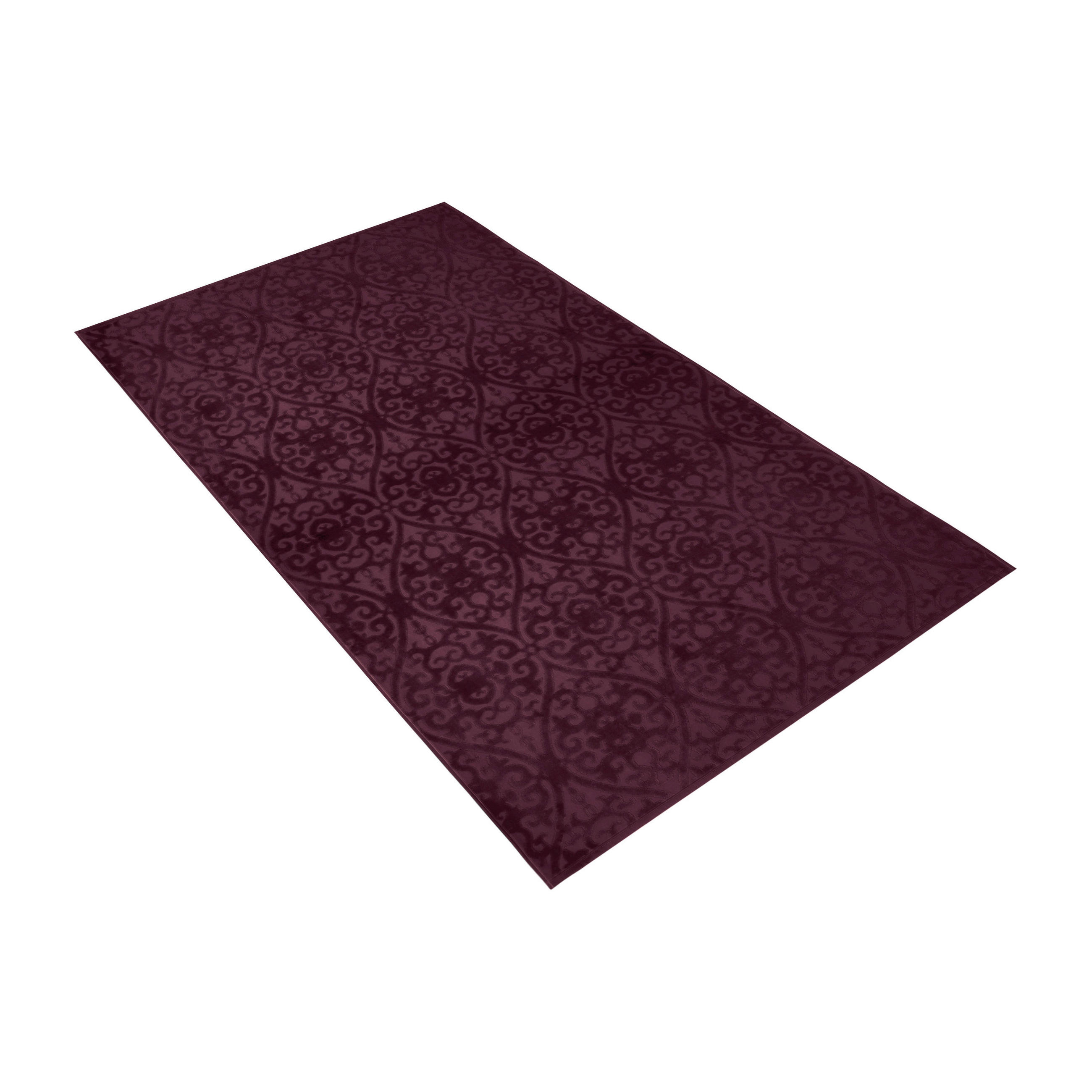 Vossen Strandtuch Melodic Rot 100x180 cm