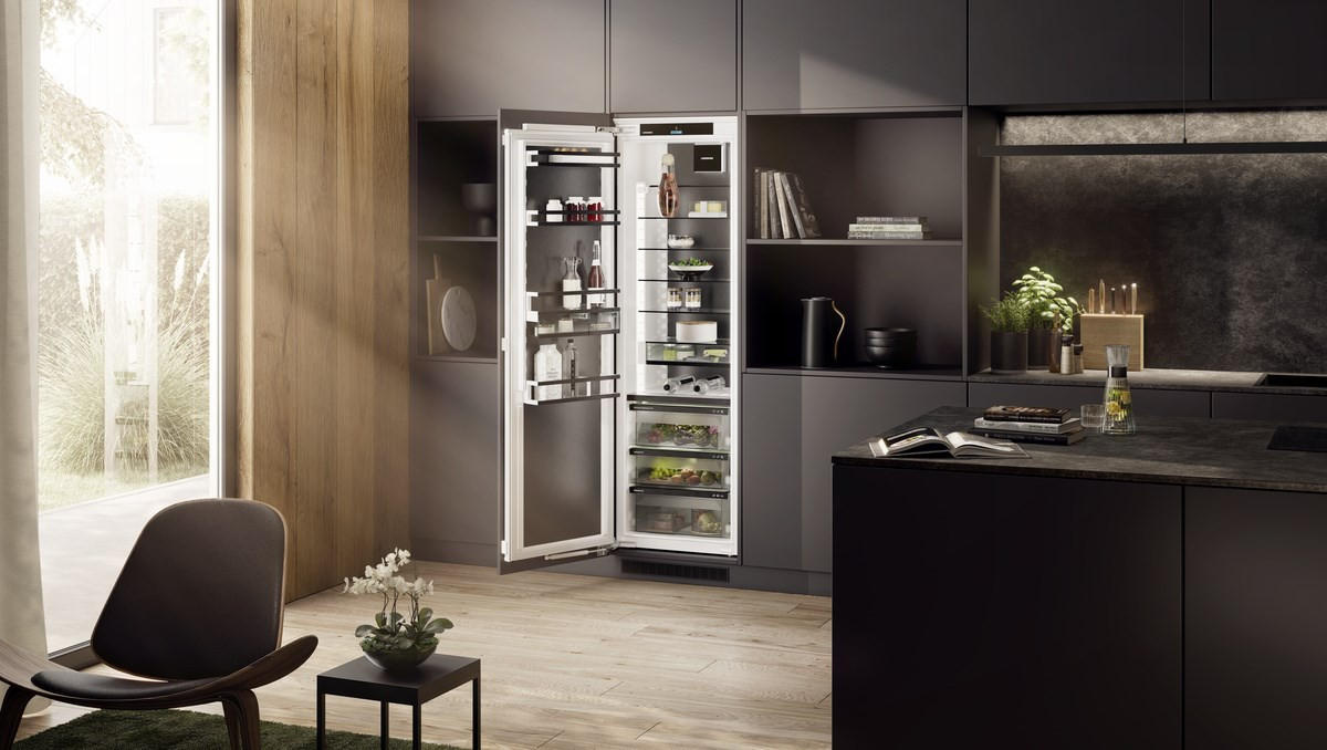KÜHLSCHRANK 56-57/177-178,8/55 cm IRBBSCI5170  - Edelstahlfarben, Basics, Kunststoff/Metall (56-57/177-178,8/55cm) - Liebherr