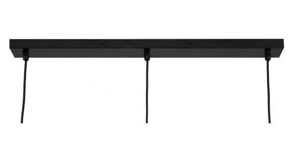 HÄNGELEUCHTE 68/20/120 cm  - Schwarz, Trend, Glas/Metall (68/20/120cm) - Novel