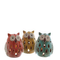 WINDLICHT - Gelb/Orange, LIFESTYLE, Keramik (9/8/11cm)