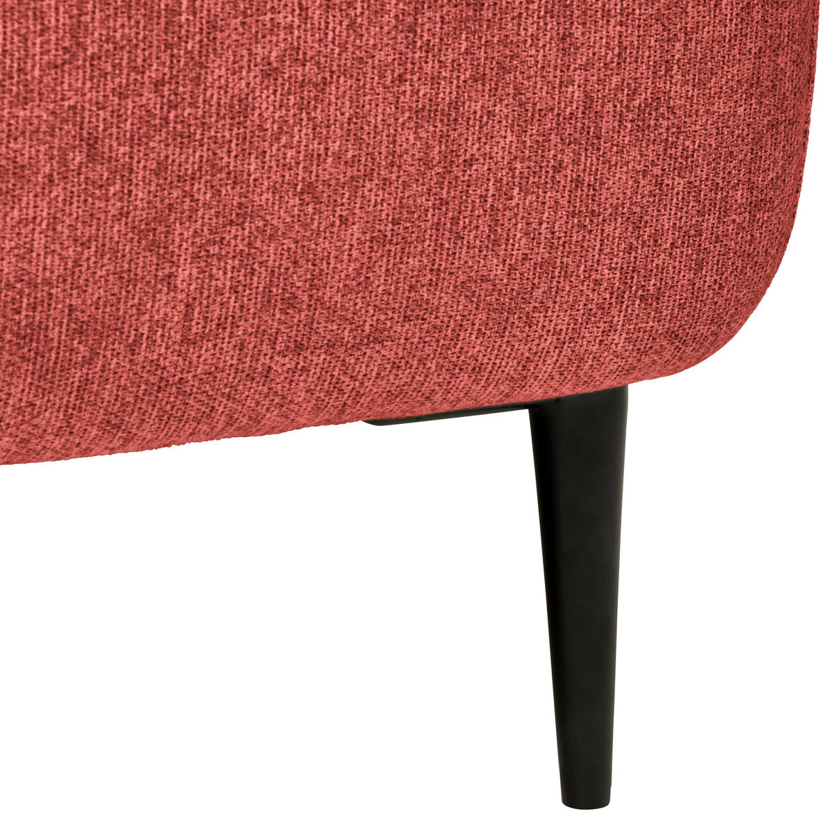 ROZKLÁDACÍ POHOVKA, textil, korály - černá/korály, Moderní, kov/textil (204/90/95cm) - MID.YOU