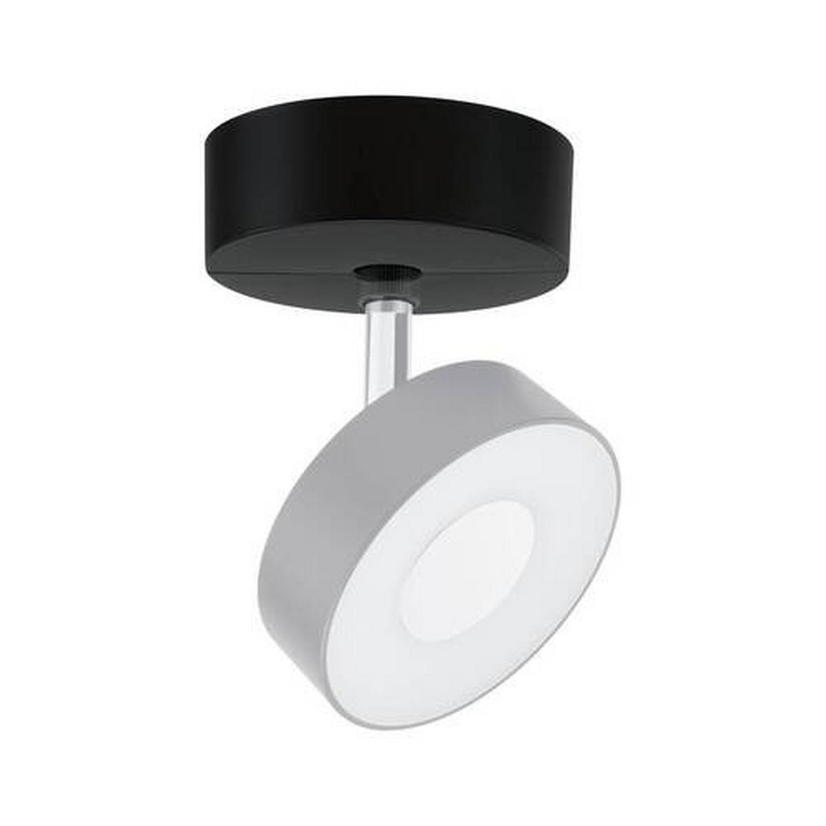 SCHIENENSYSTEM-STRAHLER 10/3,55 cm   - Schwarz, Basics, Kunststoff (10/3,55cm) - Paulmann