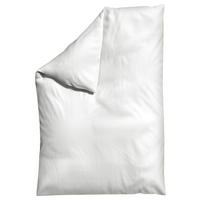 BETTDECKENBEZUG WOVEN SATIN Makosatin 135-140/200 cm  - Weiß, Basics, Textil (135-140/200cm) - Schlafgut