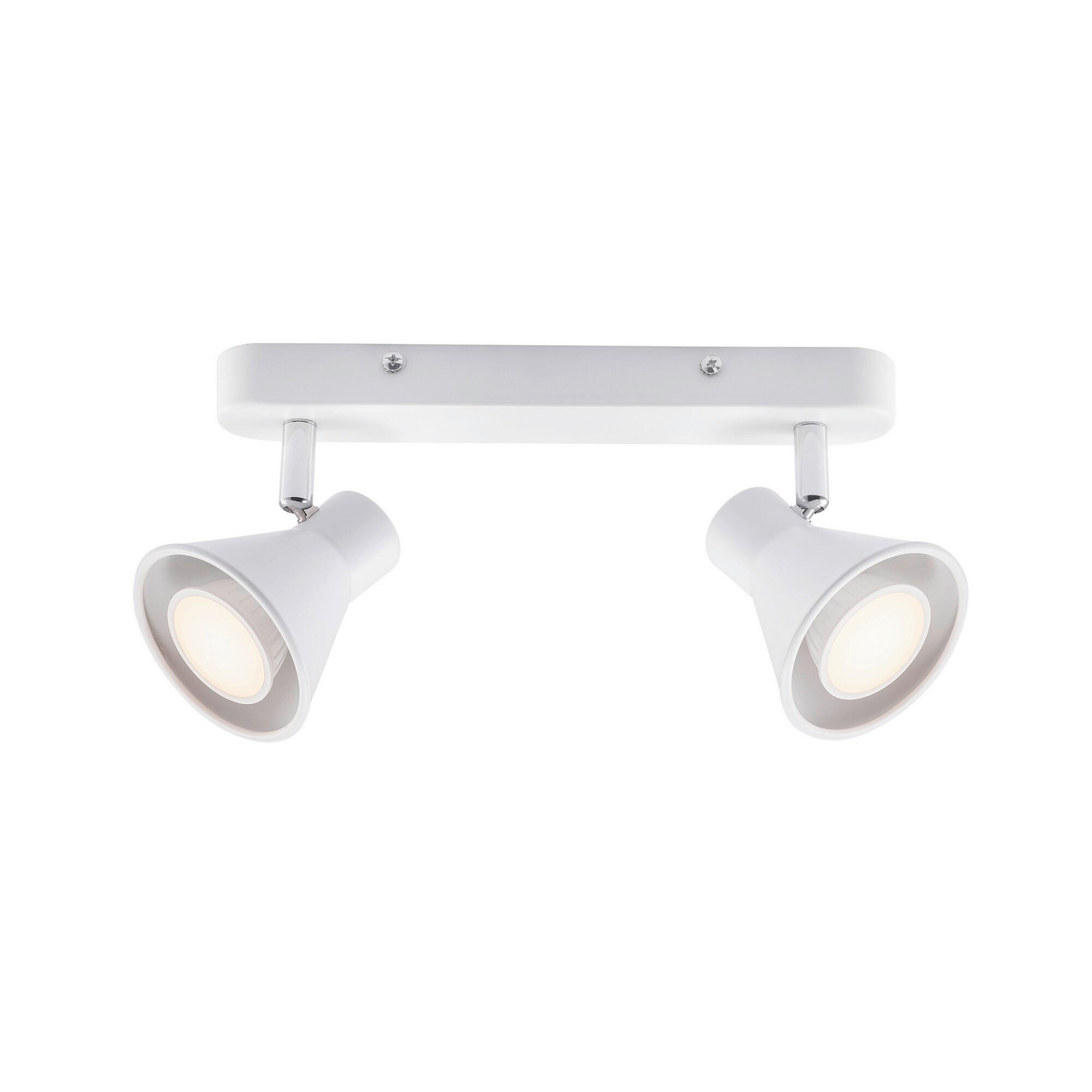 DECKENSPOTS Eik 15/8.5/28.5 cm  - Weiß, Design, Metall (15/8.5/28.5cm) - Nordlux