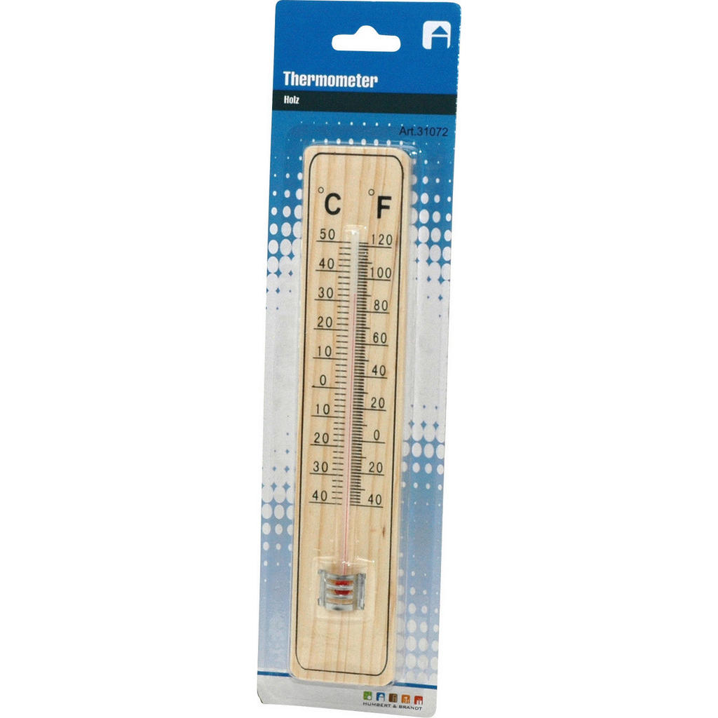Thermometer Aus Holz Für Indoor Und Outdoor