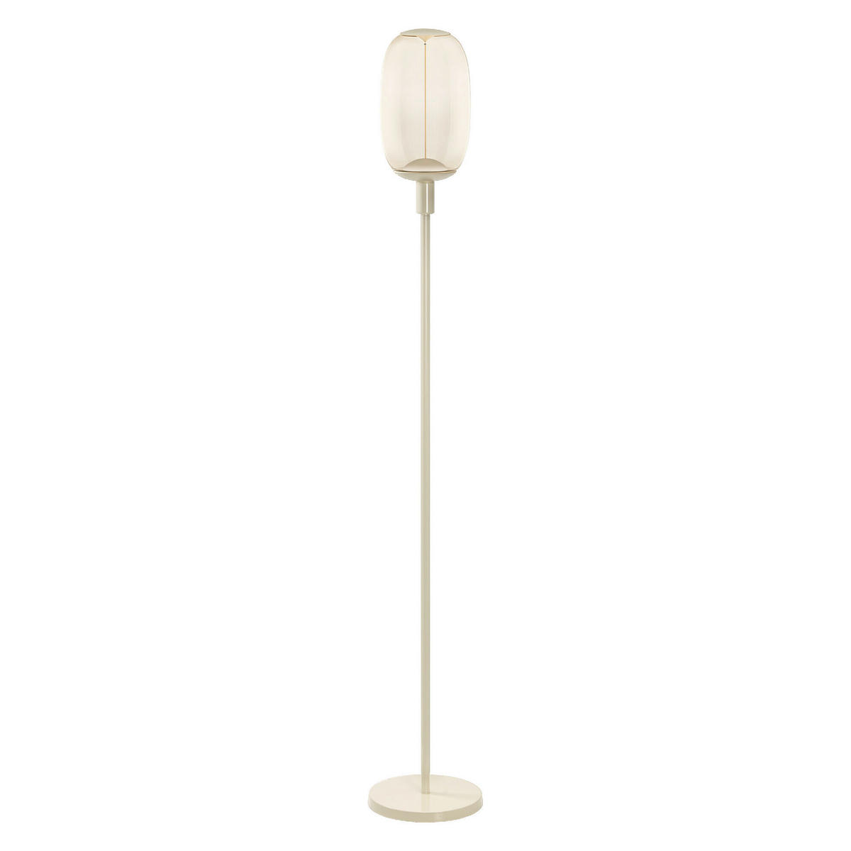 STEHLEUCHTE 26/146 cm    - Beige, Basics, Metall (26/146cm) - Osram