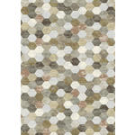 WEBTEPPICH 133/195 cm Catania  - Beige/Creme, KONVENTIONELL, Textil (133/195cm) - Novel