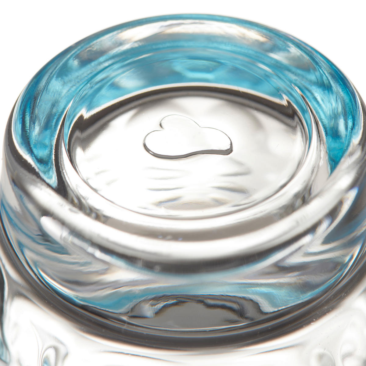WHISKY-GLÄSERSET 215,00 ml 6-teilig  - Hellblau, Design, Glas (8,50/9,00/8,50cm) - Leonardo