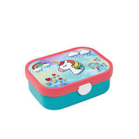 DÓZA NA DESIATU - pink/tyrkysová, Konventionell, plast (17,8/13,2/6,1cm) - Mepal