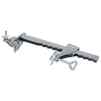 BALKONKLAMMER - Silberfarben, Basics, Metall