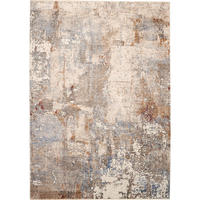 WEBTEPPICH  Wohnzimmer 80/150 cm Creme, Hellgrau rechteckig  - Creme/Hellgrau, LIFESTYLE, Textil (80/150cm) - Novel