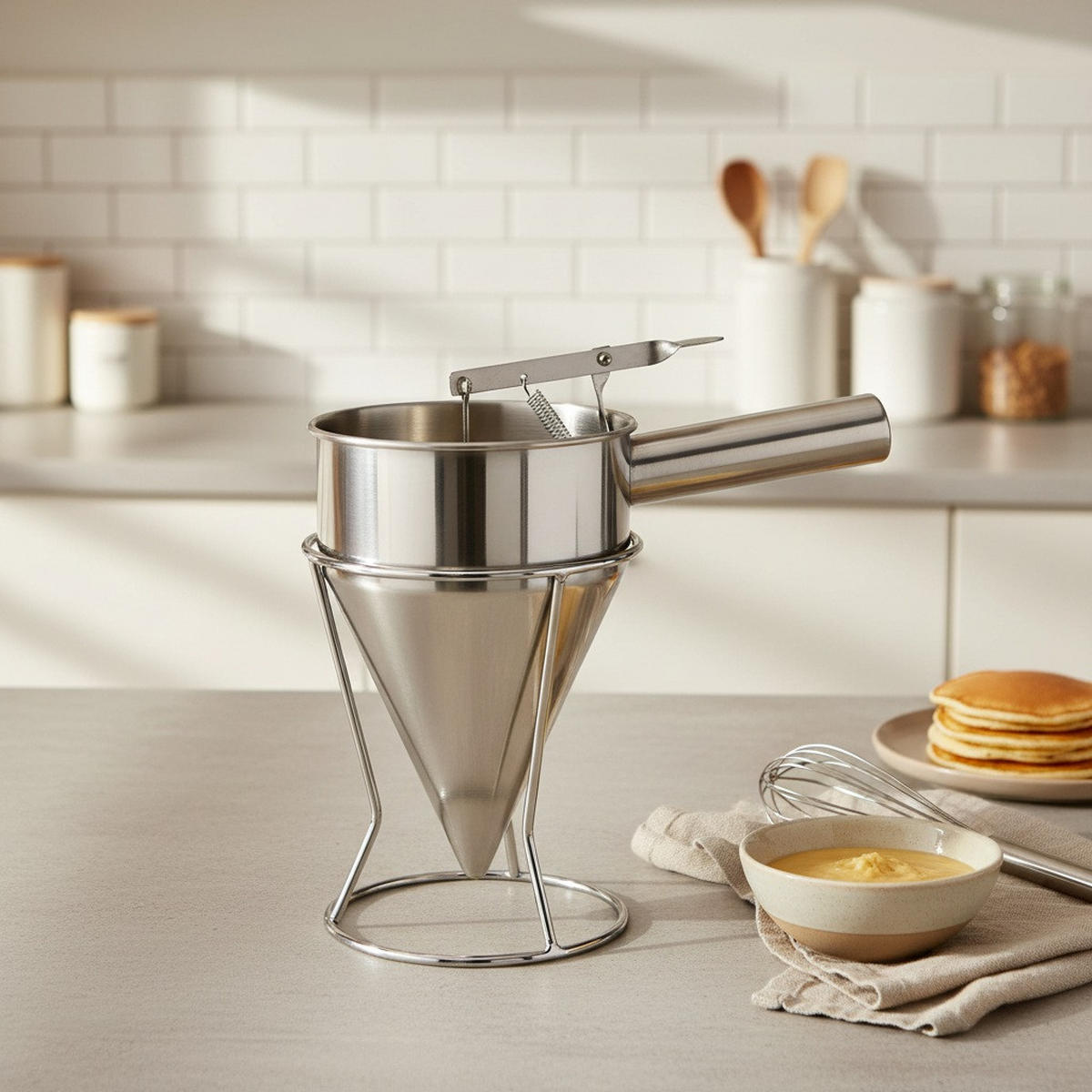 GARNIERSPRITZE - Silberfarben, Basics, Metall (20/15/26cm) - moHA!