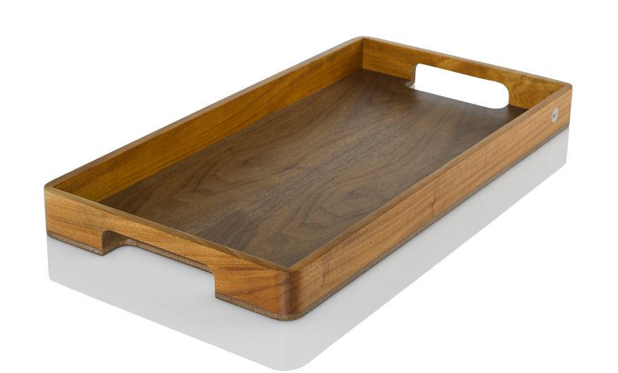TABLETT Holz Akazie, Walnuss  - Basics, Holz (60/31/5cm) - AdHoc