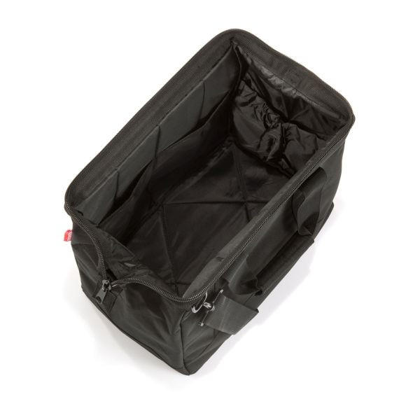 CESTOVNÍ TAŠKA 18 l - černá, Basics, textil - Reisenthel