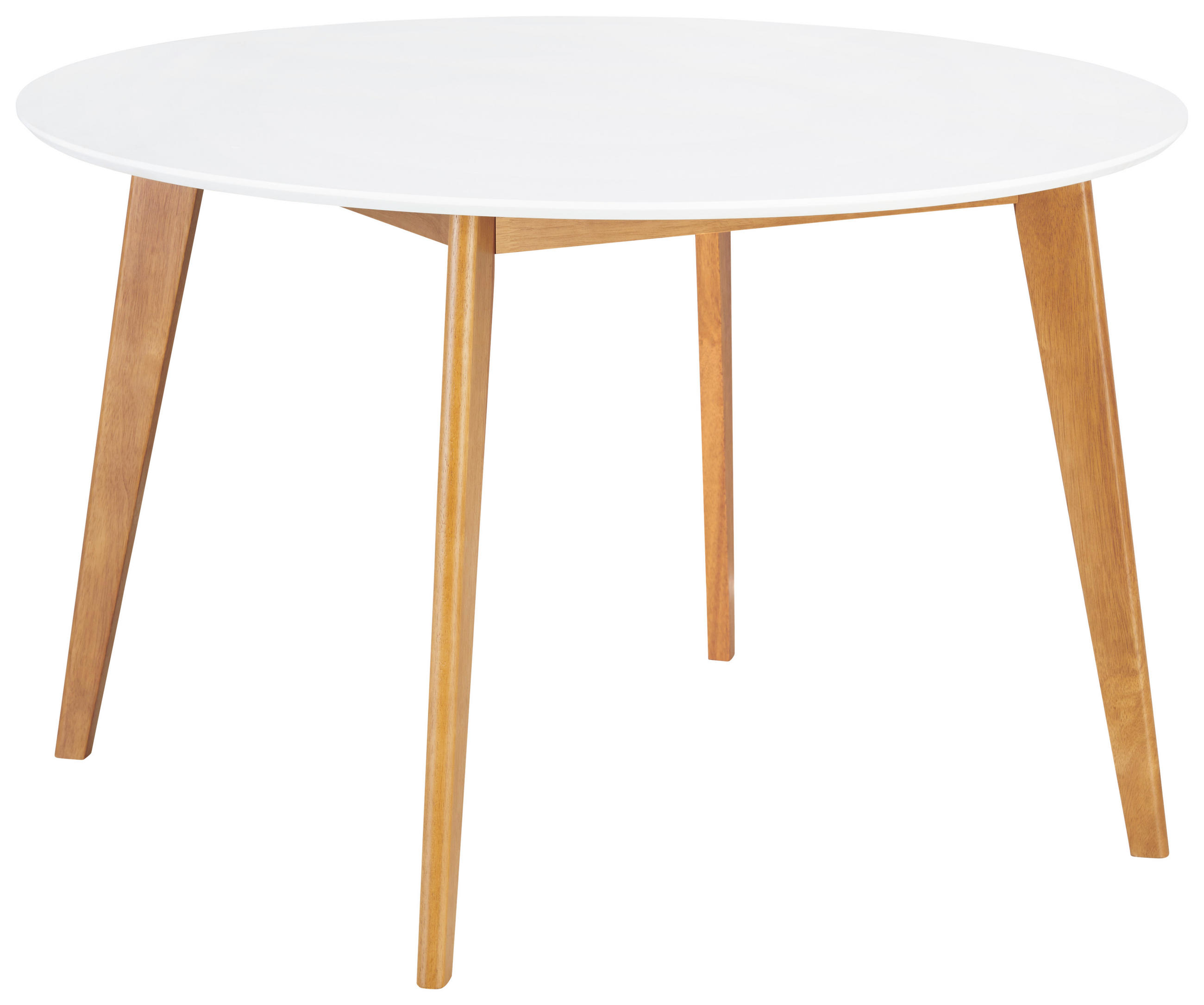 ESSTISCH in Holz, Holzwerkstoff 105/105/76 cm  - Weiß, Design, Holz/Holzwerkstoff (105/105/76cm) - Livetastic