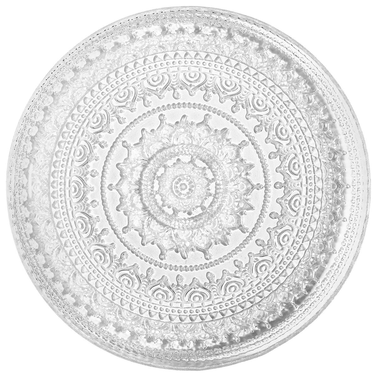 PLATZTELLER Glas  - Transparent, Basics, Glas (21/1,5cm) - Novel