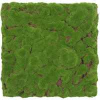 AKUSTIKPANEEL Modular Wall System Design Moos 52/52/2,6 cm  - Hellgrün, KONVENTIONELL, Naturmaterialien (52/52/2,6cm) - Jangal