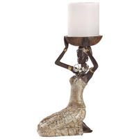 DEKODAME - Silberfarben/Schwarz, LIFESTYLE, Kunststoff (15,5/25,5/19cm)