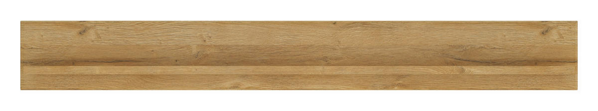 STENSKA POLICA - barve hrasta, Design, leseni material (157/20/22cm) - Landscape