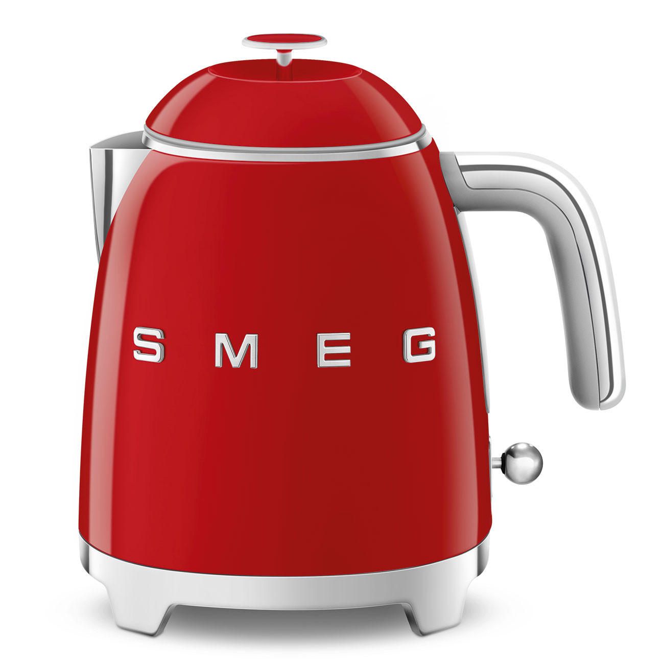 WASSERKOCHER 0,8 l  - Rot, Design, Metall (22,3/24,8/17,1cm) - SMEG