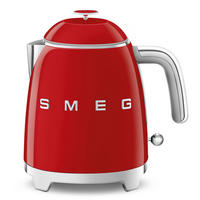 WASSERKOCHER 0,8 l  - Rot, Design, Metall (22,3/24,8/17,1cm) - SMEG