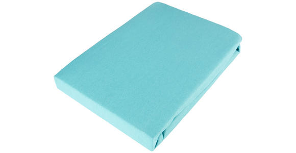 SPANNLEINTUCH 150/200 cm Jersey  - Petrol, Basics, Textil (150/200cm) - Esposa